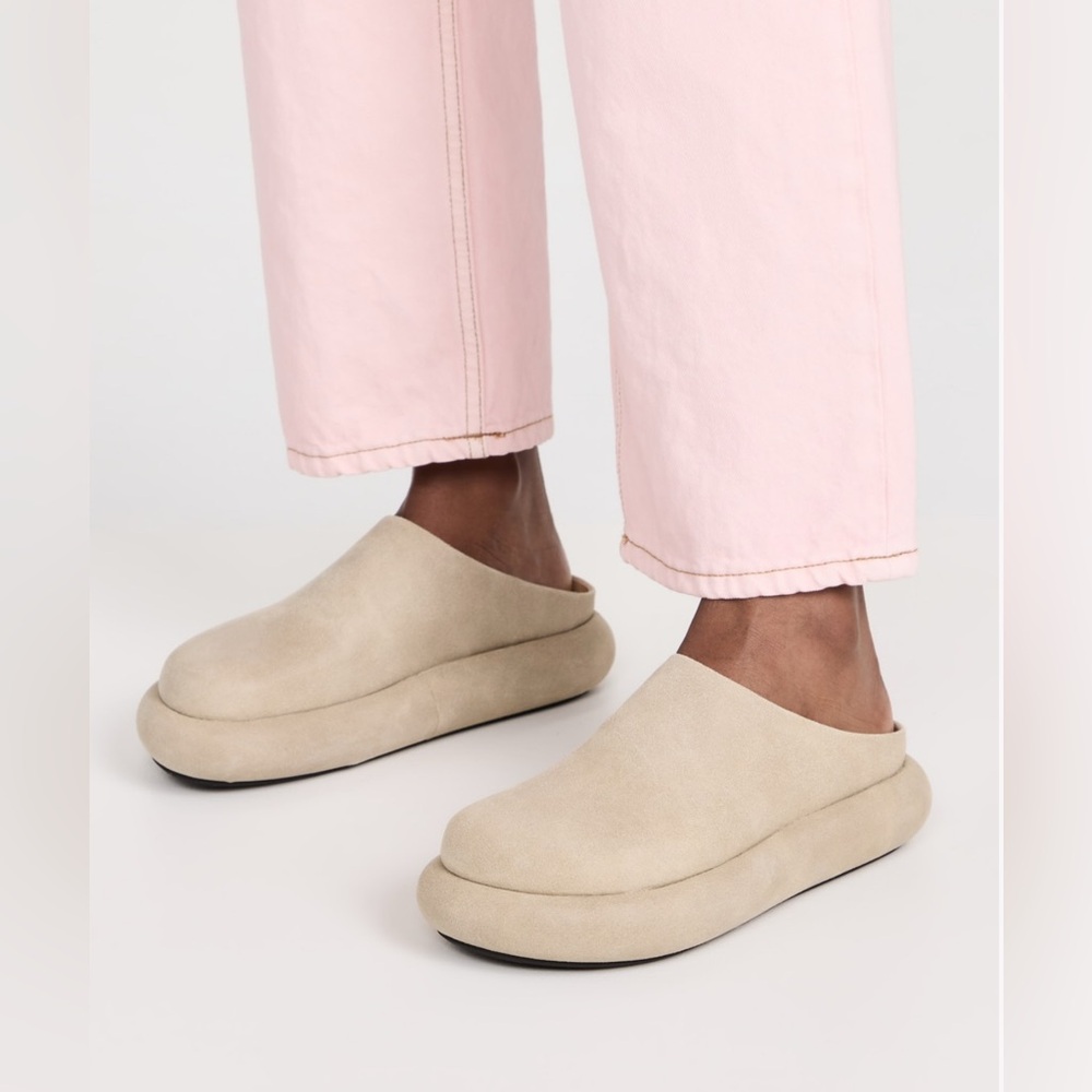 NWT $625 JW ANDERSON Bumper Platform Loafers Minimalist Design Size EU 38 US 8 - Picture 1 of 10